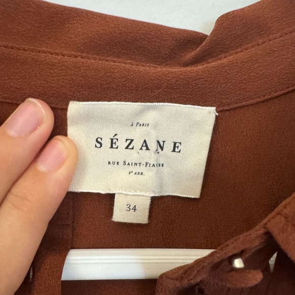 Brown Women's Top - Picture 2 of 4